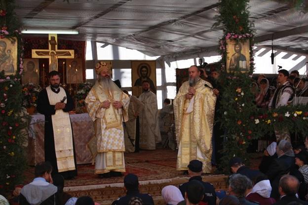 La sfârșitul Sfintei Liturghii